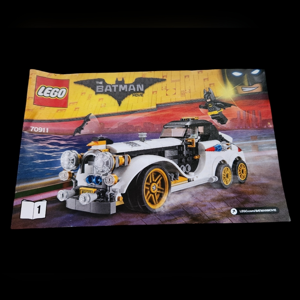 Lego Instruction Manual ONLY 70911 Penguin Arctic Roller Batman Movie Booklet